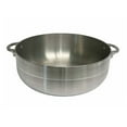 thumbnail image 4 of 8 Qt Aluminum Caldero Stock Pot, Cooking Dutch Oven With Glass Lid,Satin Finish, 4 of 9