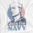 thumbnail image 2 of US Navy Vintage Join Now Unisex Adult T Shirt (Large) White, 2 of 6