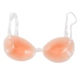 thumbnail image 4 of Sujetador invisible de silicona 3 veces de grosor con tirantes desmontables y autoadhesivo invisible para vestido Sujetador de silicona, 4 of 6