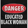 thumbnail image 2 of Educated Black African American Woman Womens Slim Fit Graphic Tee Brisco Brands S, 2 of 4