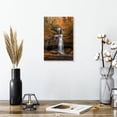 thumbnail image 2 of Elephant Stock Autumn Minnehaha Waterfall Wall Art - Vertical Canvas Wall Art - Living Room Wall Decor - Nature Canvas - Brown And Gray Decor - 8" x 12", 2 of 8