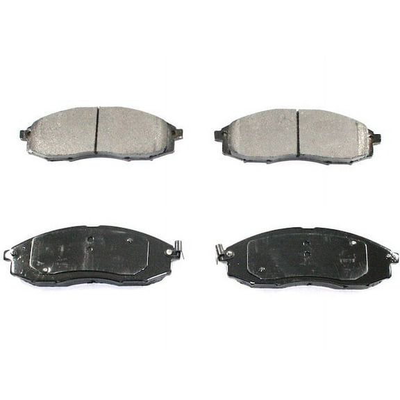Front Brake Pad Set - Compatible with 2000 - 2004 Nissan Xterra 2001 2002 2003