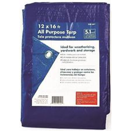 UPC 099393000209 product image for HDX POLYETHYLENE GENERAL-PURPOSE TARP, BLUE, 12 FT. X 16 FT. | upcitemdb.com