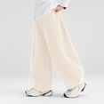 thumbnail image 2 of Byoo Toddler Boy's Elastic Waist Cargo Pants Jogger Fit Trousers Outdoor Play Bottoms,Beige, 2 of 6