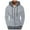 03 GY2, variant on Hoodies,Men Hooded Sweatshirt With Zipper Cap Long Jacket for Autumn Winter Casual Wear,Sweatshirts,04 Black,2XL