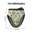thumbnail image 3 of Pofeuu Skull Snake Print Thickened Mini Silicone Oven Mitts Heat Resistant, Rubber Oven Mitt Gloves, Finger Pinch Grips, Pot Holder, Silicone Potholder, 3 of 7