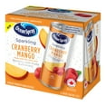 thumbnail image 3 of Ocean Spray Sparkling Cranberry Mango 6PK, 3 of 7