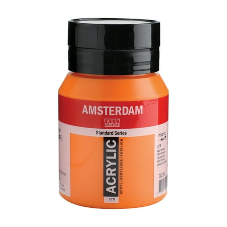 UPC: 8712079044152 | Amsterdam Standard Series Acrylic Paint 500ml Azo Orange