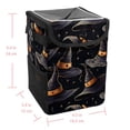 thumbnail image 5 of Witch Hat Foldable Car Trash Bin with Lid, Leak-Proof Mini Trash Can, Hanging Storage Bag for Car, 5 of 6