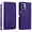 Purple, variant on For Motorola Moto G Stylus 5G 2023 Triple Card Slot Flap Folio Stand Leather Wallet Pouch Case Cover Blue