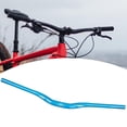 thumbnail image 3 of Manillar elevador de bicicleta de montaña, abrazadera de barra de 31,8mm, elevador de 30mm, manillar de aleación de aluminio para bicicleta de montaña , , 780 mm Azul 780mm Soledad manillares de bicicleta de montaña, 3 of 8