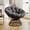 Gray, variant on Omniberg Ergonomic 360° Swivel Wicker Papasan Chair, Oversized Indoor Outdoor Rattan Egg Sofa Chair Lounger with Soft Thick Cushion for Living Room, Bedroom, Patio, Yard, White