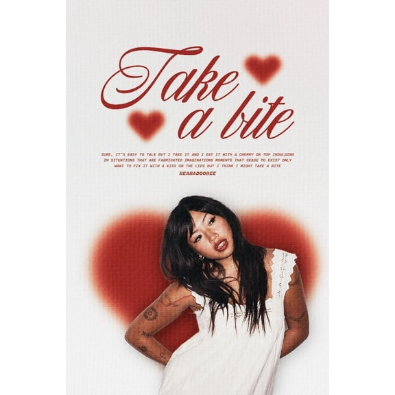 Beabadoobee Poster Canvas Poster Bedroom Decoration Landscape Office Valentine's Birthday Gift