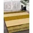 thumbnail image 3 of Ahgly Company Machine Washable Indoor Rectangle Abstract Dark Bisque Brown Area Rugs, 2' x 5', 3 of 7