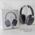 thumbnail image 7 of Hybrid Active Noise Cancelling Headphones, Wireless Over Ear Bluetooth Headphones, 70H Playtime, Hi-Res Audio, Deep Bass, Memory Foam Ear Cups, Travel, Office, USB-C Charging,Blue, 7 of 7