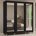 thumbnail image 2 of Ropero Madesa Reno 3 Puertas Corredizas Con Espejo y Pies N2, 2 of 10