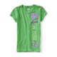thumbnail image 1 of Aeropostale Girls New York 34 Camiseta Gráfica, Verde, 4, 1 of 1