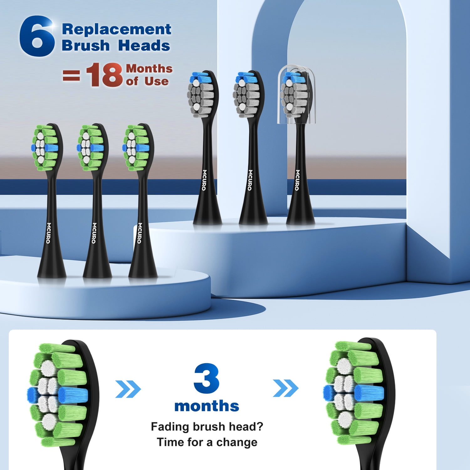 Fairywill Atmoko Cepillo Dientes SÃ³nico Cepillo De Dientes