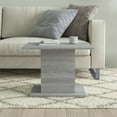 thumbnail image 2 of vidaXL Coffee Table Grey Sonoma 55.5x55.5x40 cm Engineered Wood, 2 of 4