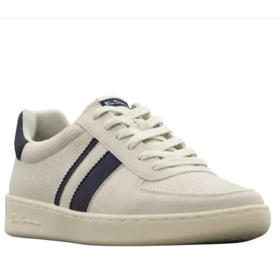 Ben Sherman Men's Webber Sneaker Shoes (Grey, 9 M)