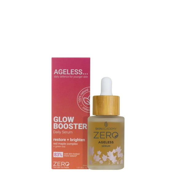 ZERO Ageless Sérum 30ml À base de plantes et emballé de manière durable