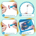 thumbnail image 5 of Libro mágico Montessori de dibujo al agua para niños libro de colorear reutilizable libro de pintura para niños pequeños juguetes educativos para niños, 5 of 5