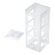 thumbnail image 4 of Soporte para rizador de pelo, soporte para rizador de pelo, montaje en pared sin taladro, sin perforaciones, para peinar Claro, 4 of 9
