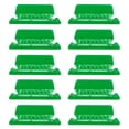 thumbnail image 1 of File Folder Tabs, Hanging File Folder Labels, Plastic Hanging Folder Tabs – 10 Sets Tabs And Inserts for Hanging Files Folders, Clear Hanging File Tabs for File Folders(Green), 1 of 9