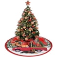 thumbnail image 2 of St Patrick''s Day Tree Skirt Xmas Tree Mat Halloween Christmas Tree Ornaments Decorations Holiday Party Indoor Outdoor 30" 8, 2 of 6