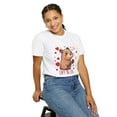 thumbnail image 3 of Capybara Lovers Tee, Cute Capybara Comfort Colors Valentine Shirt, 3 of 8