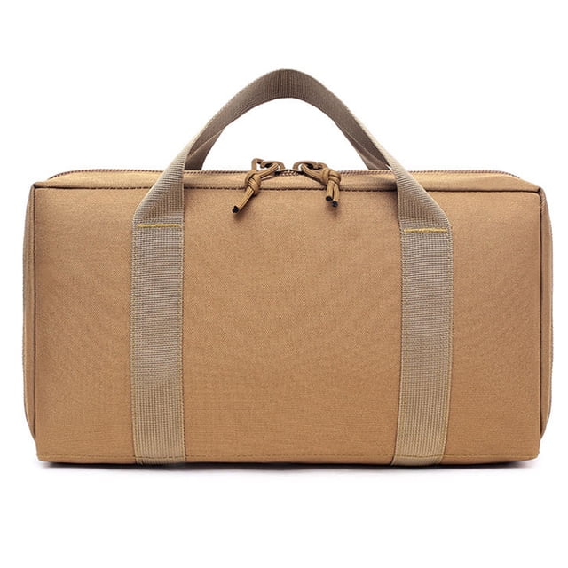 Estuche rectangular para pistola de gran capacidad para exteriores, para escalar y acampar