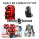 thumbnail image 3 of Kit de Supervivencia Stealth Angel 5 Personas 72 Horas Rojo, 3 of 6
