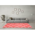 thumbnail image 3 of Ahgly Company Indoor Rectangle Abstract Red Contemporary Area Rugs, 2' x 4', 3 of 4