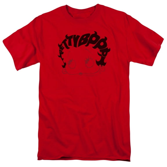 Betty Boop - Word Hair - Short Sleeve Shirt - Small