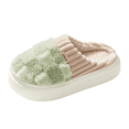 thumbnail image 2 of NexTorq Checkered Slipper House Slippers for Women Men Plush Warm Fuzzy Slippers Flyffy Bedroom Shoes Indoor Slip On US:5.5 (EU:36-37), 2 of 5