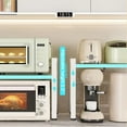 2-Tier Expandable Microwave Stand, Extendable Microwave Oven Rack with ...