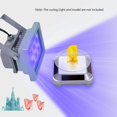 thumbnail image 3 of 1pc Solar Display Stand Turntable 360° Rotating Plate 3.5 Inches Tray Diameter Solar & Battery Dual Power for UV Resin Curing Light LCD/SLA/DLP 3D Printer Jewelry Watches Collection Shelf Turn, 3 of 8