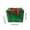 Green, variant on Christmas Item Storage Bag with Sturdy Handles - Nylon Woven Fabric Waterproof Organizer Container, Holiday Decoration Tote for Ornaments Garland Wreaths
