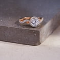 thumbnail image 5 of IGI Certified 4 Carat Round Shape Lab Grown Diamond Engagement Ring | 14K Rose Gold | Astoré Channel Glided Diamond Ring | FG-VS1-VS2 Quality Friendly Diamonds, 5 of 8
