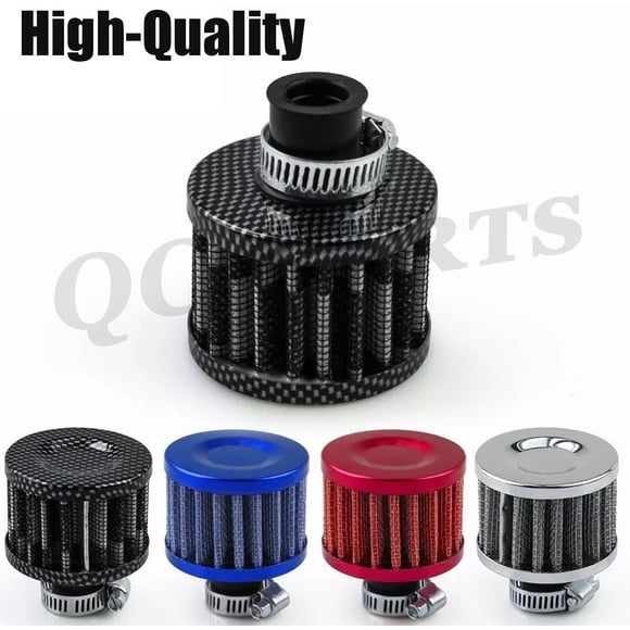 2X 12mm Cold Air Intake Filter Turbo Vent Crankcase Car Breather Valve Cover