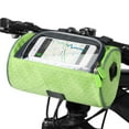 thumbnail image 1 of Gecheer Waterproof Bike Handlebar Bag  Front Bag Touchscreen Phone Holder Bag Pack Shoulder Bag MTB Cycling Storage Bag Pannier, 1 of 7
