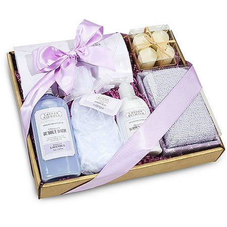 Luxurious Bath Lavender Gift Box