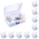 thumbnail image 2 of sweethay Cable de puentes flexibles - Fácil de usar y amplia compatibilidad Kit de cables de puentes de placa de pruebas preformados 140 piezas 140 piezas, 140 piezas blancas 10piezas, 2 of 6