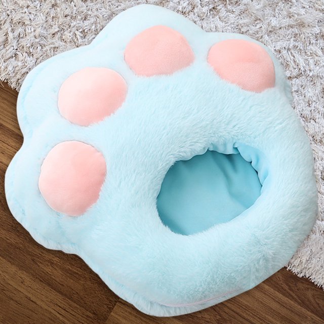 Pies de invierno Almohadilla de calefacción constante Forma de pata de gato desmontable Cubierta de pie eléctrica Hugtrwg Para estrenar