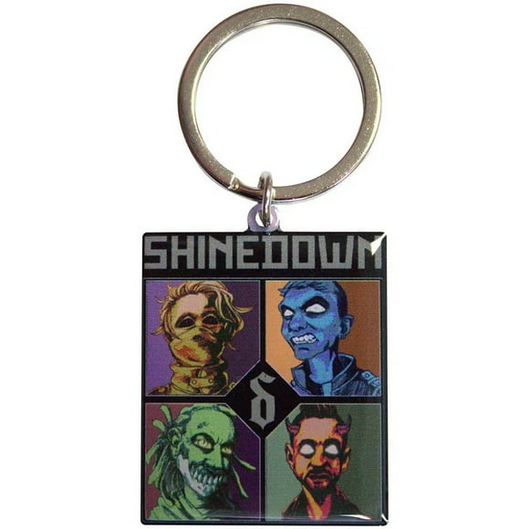 Shinedown Monsters Photo Print Keyring