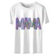 thumbnail image 4 of Camiseta informal para mujer, blusa estampada con cuello redondo y manga corta, Tops OAVQHLG3B Store  lin121212, 4 of 4