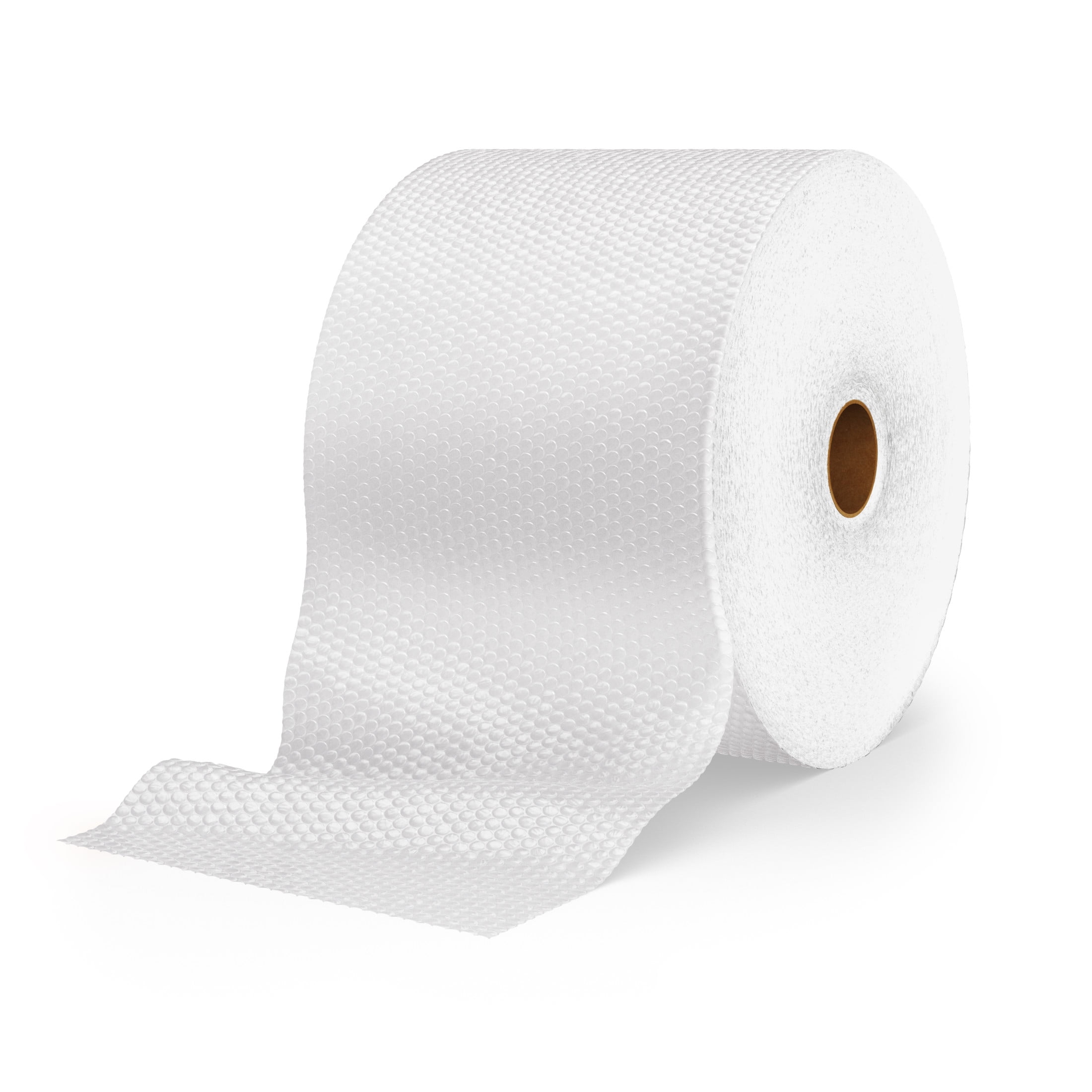 DFEND Brand, 12 in. x 250 ft. Bubble Cushion Roll, Bubble Wrap, Clear, 1  Roll Model # DF1001