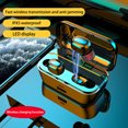 thumbnail image 1 of Auriculares G6S BT5.0 LED de auriculares Digtal Display Ture Wireless Stereo Touching Control H Irfora Auriculares, 1 of 7