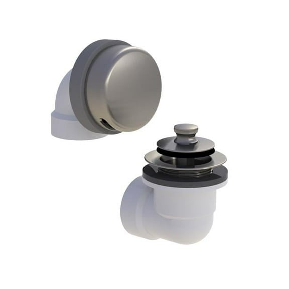 Lift & Turn Innovator Brshd Nickel Bath Waste Half Kit