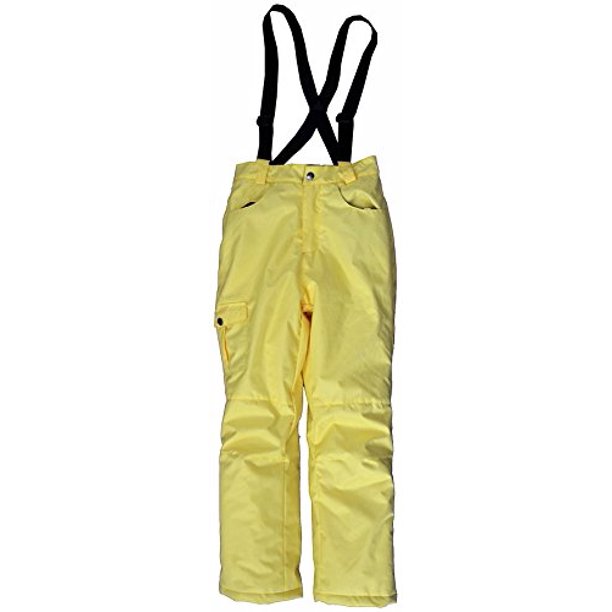 OAKI Children's Snow Pants/Bibs, Yellow/Blue